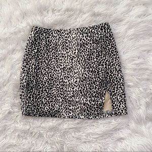 Adika Cheetah Print Skirt